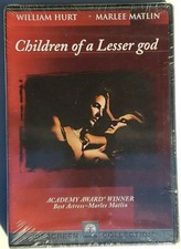Children of a Lesser God DVD, 2000, Sensormatic William Hurt, Marlee Matlin
