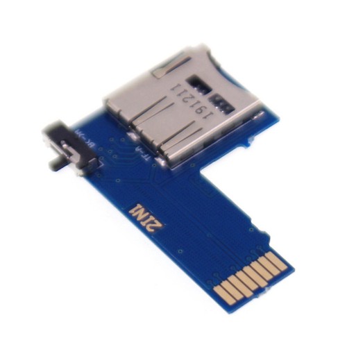 P&P Dual Slot TF Card Adapter Memory Board for Raspberry Pi 4B/3B+/3B/ Zero W - Photo 4/8