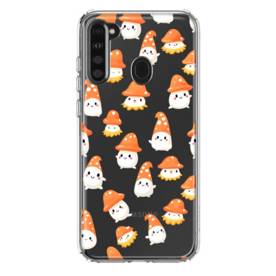 For Samsung Galaxy A21 Shockproof Case Cartoon Mushroom Ghost