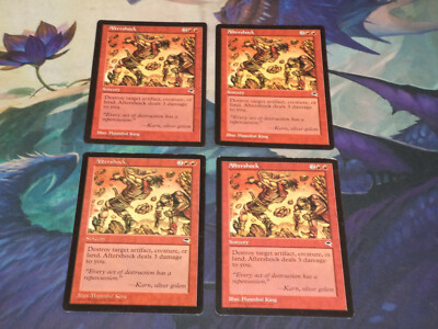 MTG テンペスト　コンプリートセット 4x Playset MTG Magic the Gathering Complete Set of 4 x4
