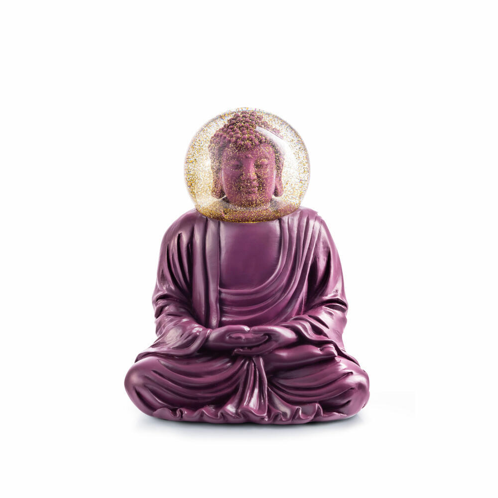 Donkey Products Summerglobe The Buddha, Glitzerkugel, Polyresin, Glas,