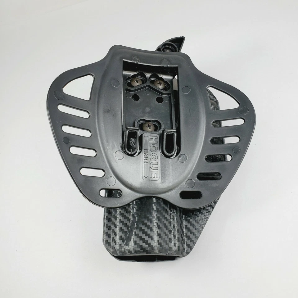 Funda derecha Hogue Paddle OWB negra carbono para BERETTA 92 92FS M9 9mm sin riel Foto 3 de 4