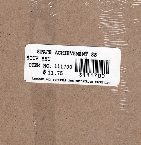 Scott #3412 Space Achievement and Exploration Stamp Sheet - Sealed White - Picture 3 of 3
