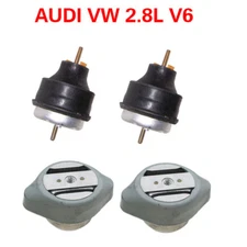 ENGINE MOTOR TRANSMISSION MOUNT, KIT 4 PCS A4 A6 PASSAT S4 96-05 2.8L