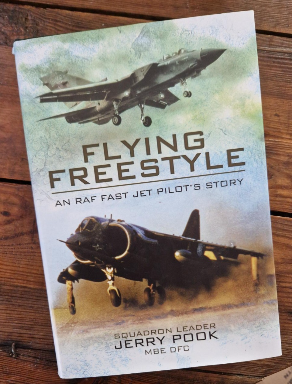 Flying Freestyle: An RAF Fast Jet Pilot's Story Book Jerry Pook squadron leader