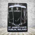Guinness Beer Vintage Style Tin Metal Bar Sign Poster Man Cave Collectible New