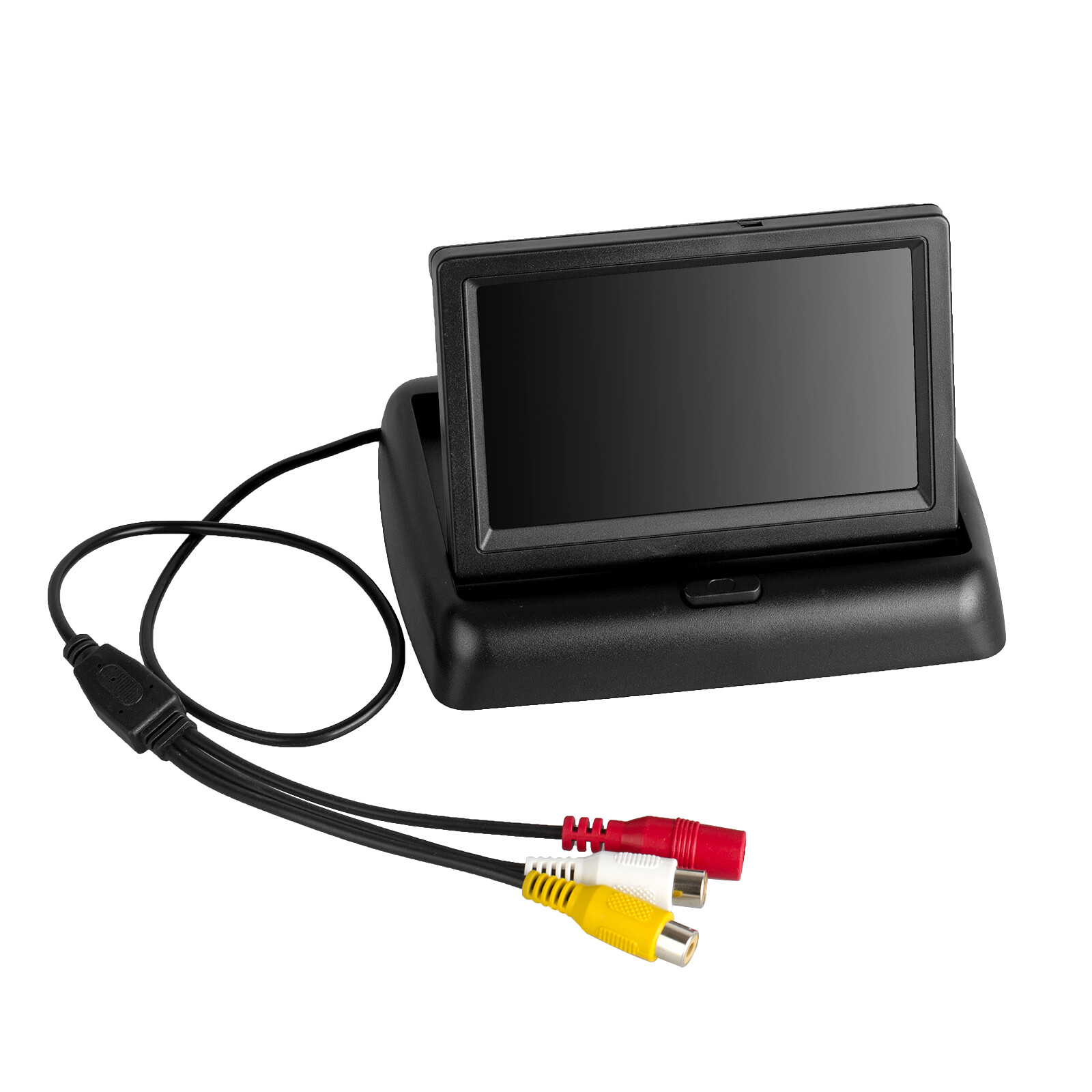 4.3 inch LCD Monitor Car Back Up DVD RCA Video Screen HD Color Display Folding