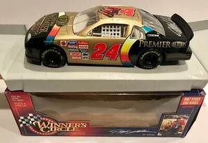 jeff gordon signed diecast car