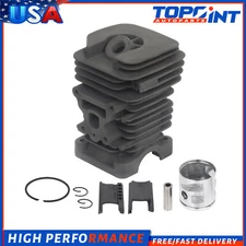 Cylinder Piston Kit 41mm Fit For Partner P738 P742 P840 P842 530071884 Chainsaw