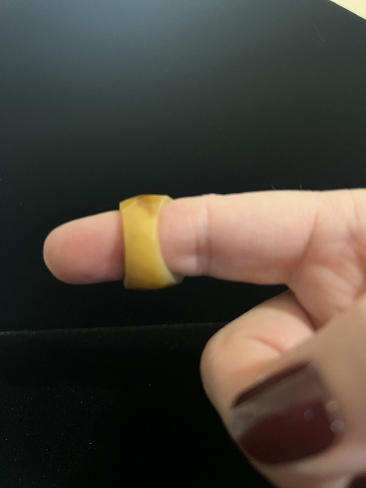 Diamond Cut Chunky Statement Ring - image 3