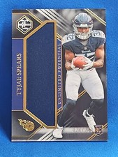 Tyjae Spears 2023 Panini Limited Unlimited Potential Rookie Patch /200