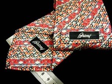 Brioni Genuine Authentic Mens Silk Tie Necktie Luxury Italy Napoli Gorgeous 75