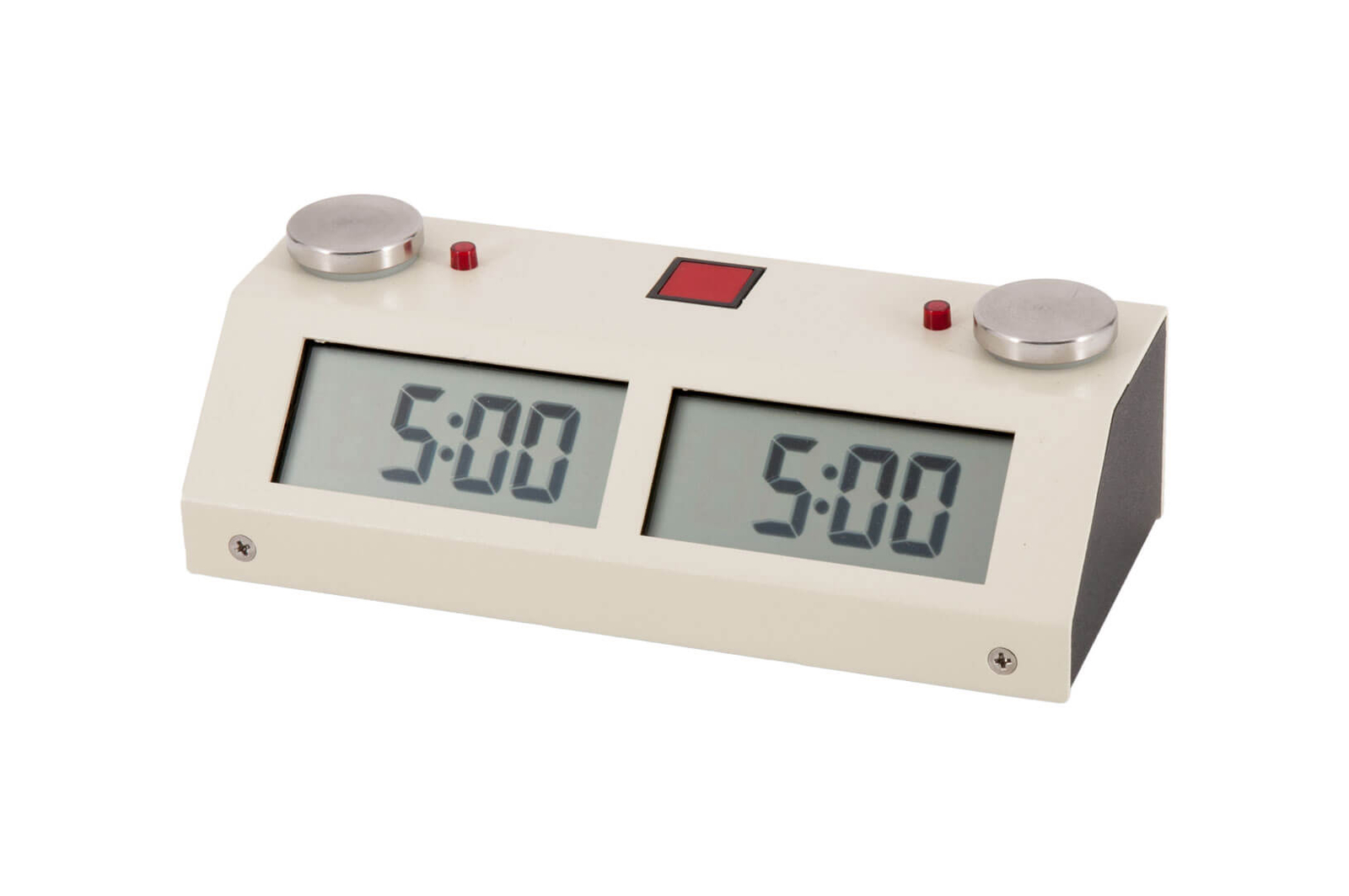 Chronos Gx Juego Digital Reloj de ajedrez-Touch-blancoo Chronos Gx Juego Digital Reloj de ajedrez-Touch-blancoo