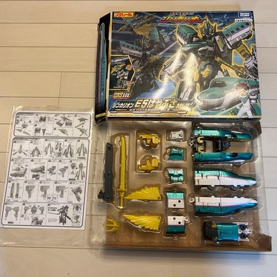 Pla-rail Shinkansen Deformed Robo SHINKALION DXS101 E5 Hayabusa MkII Used in Box