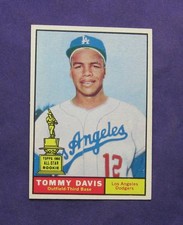 1961 Topps Tommy Davis Rookie  #168   