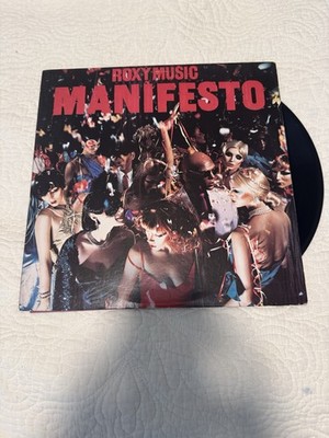 Roxy Music  ' Manifesto ' Vinyl LP Album US 1979 ROCK Stereo VG+/VG+ ATCO