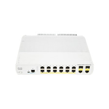 Cisco WS-C2960C-12PC-L 2960C PoE Switch 12 FE 2x Dual Purpose Uplink LAN