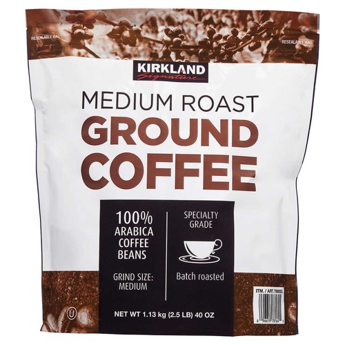 Kirkland Signature Medium Roast Coffee, 40 Ounce - Picture 1 of 5