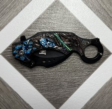 Grim reaper karamnit spring assisted knife 5022