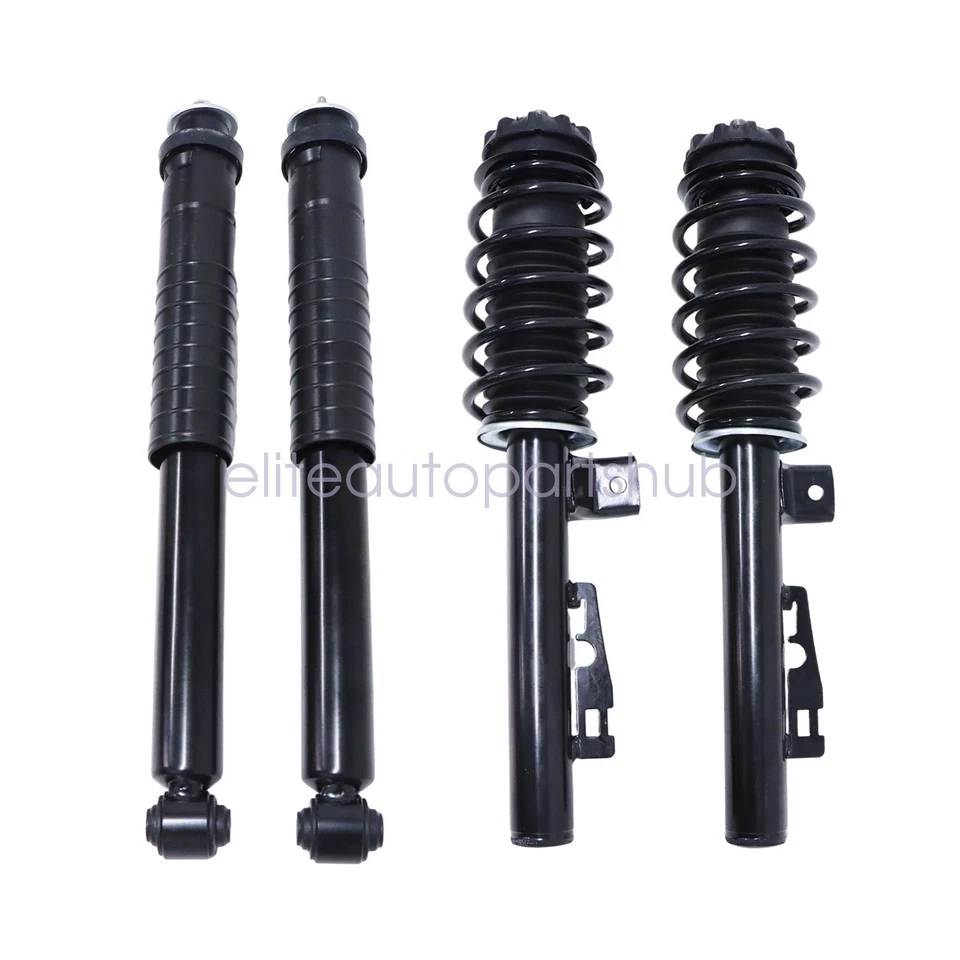 4X Amortiguadores delanteros traseros izquierdo derecho puntales para Smart Fortwo W451 2008-2016 Foto 2 de 4