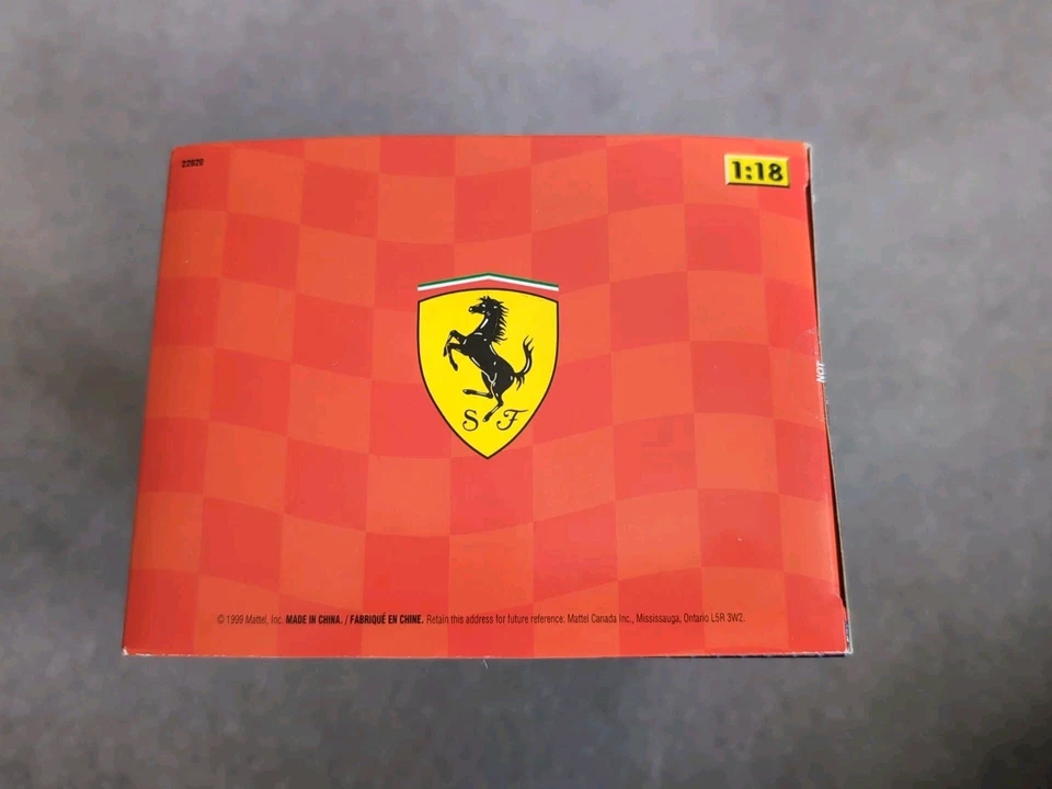 Ferrari F1 Schumacher 1998 HotWheels modelo escala 1/18 edición limitada 22820 Foto 4 de 4