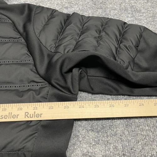 Nike LeBron James Jacket Mens Large Black Aeroloft 800 Hybrid Down Puffer 807974 image 12