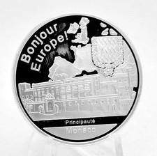 1 oz Silver Proof Good Morning Europe Monaco Stock Clearance 102.50 per troy oz