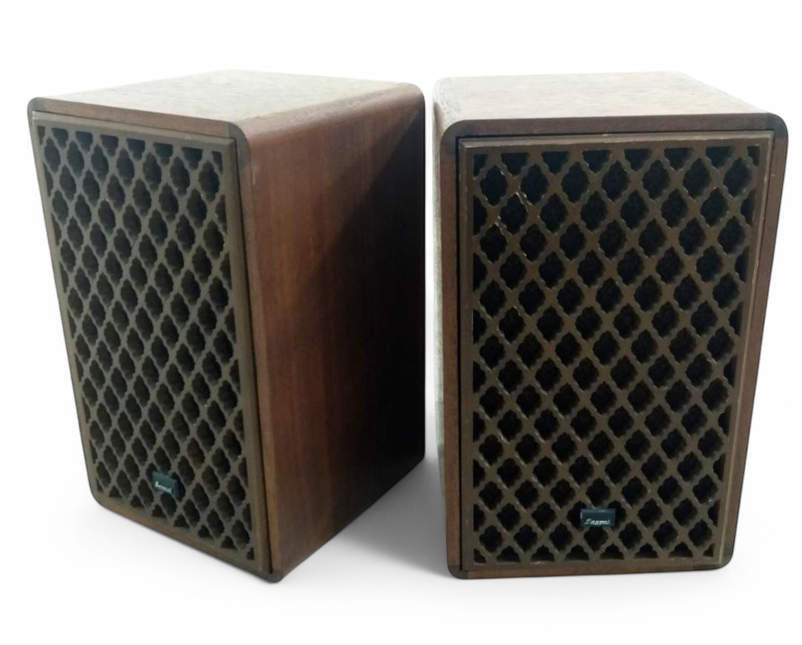 SANSUI SP-M1 小型ブックシェルフ2WAYスピーカーシステム ペア 山水