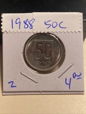 1988 Ecuador 50 Centavos BU Free Shipping