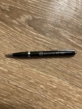 Vintage USS National Tube Co Mechanical Pencil Black Chrome Eraser US Steel