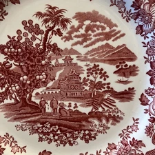 VINTAGE Enoch 1784, Ralph 1750, WOODS, BURSLEM  ENGLAND, Seaforth Plate