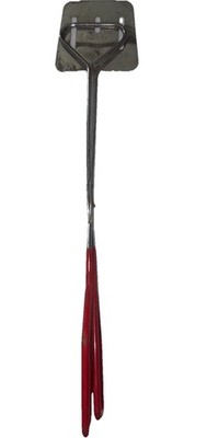 Vintage Red Handled Stainless Mr Bar BQ flipper Tong 15  Prop