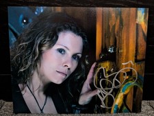 Myanna Buring Signed Doctor Who 8x10 Image