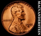 1955-S Lincoln Wheat Cent - Red  Choice Gem Brilliant Unc  No Reserve  #i6773