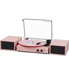 DEFECTIVE Vinyl Record Player with Bluetooth and External Stereo Speaker G3D