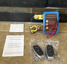 Remote Battery Disconnect Switch Battery Kill Switch 12V 240A for Auto RV ATV US