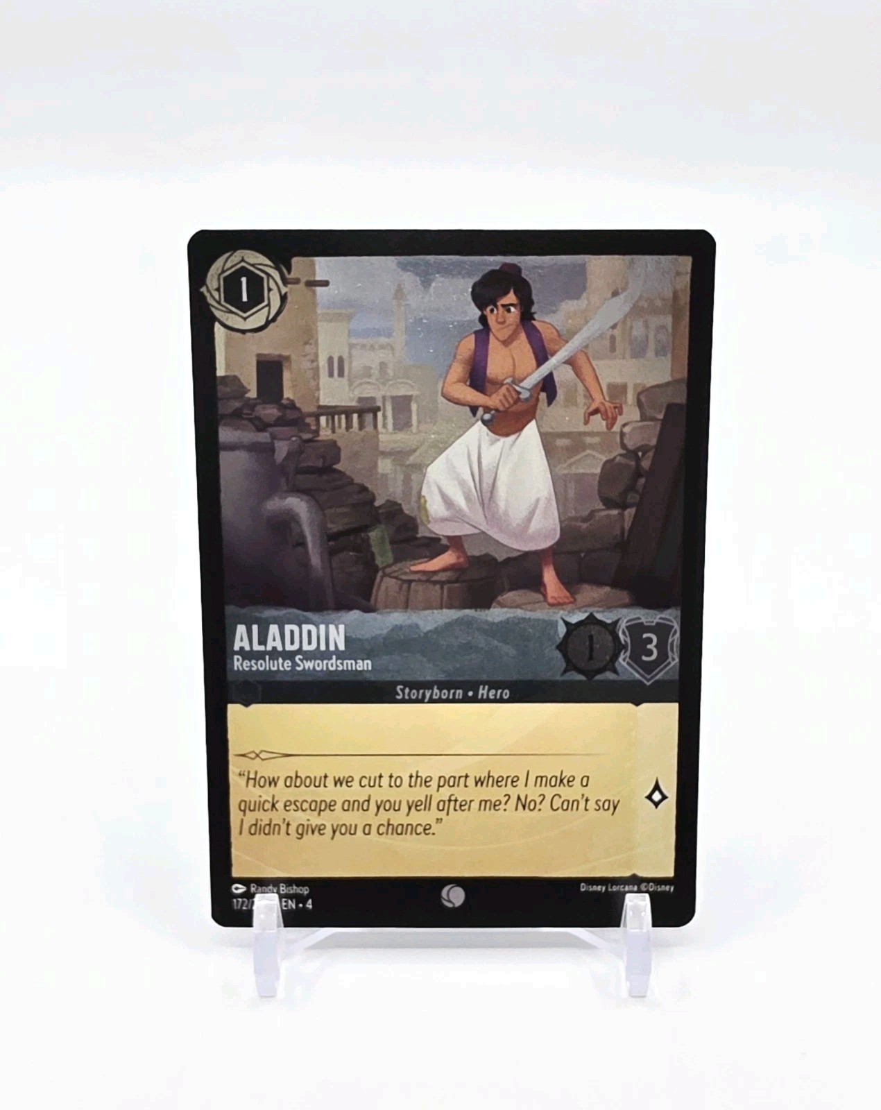 Disney Lorcana TCG Ursula's Return Aladdin Common Cold Foil 172/204