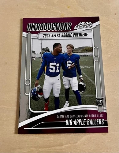 2025 Panini Abdul Carter Base (Raw)