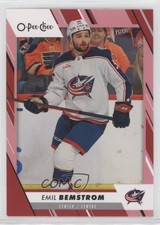 2023-24 O-Pee-Chee Red Border Emil Bemstrom #359 1u6