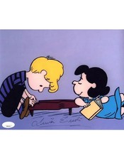 Linda Ercoli signed 8x10 Photo Violet Grey Be My Valentine, Charlie Brown Peanut