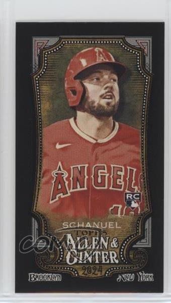 2024 Topps Allen & Ginter Mini Black Border Nolan Schanuel #88 0wp8