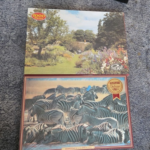 Vintage Jigsaw Puzzles Waddingtons 1000 Philmar 2000 New Sealed
