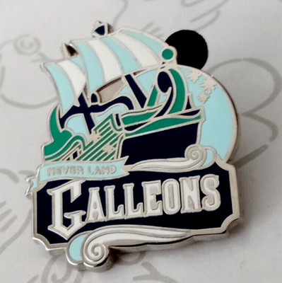 Neverland Galleons Mascots Mystery  DLR Peter Pan Disney Pin 116049