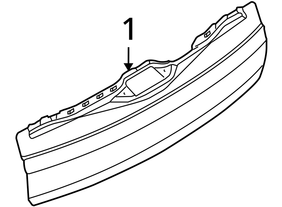 (LOCAL PICKUP ONLY) Trunk/Hatch/Tailgate Lower Fits 07-13 BMW X5 6646924 - Image 4 of 4
