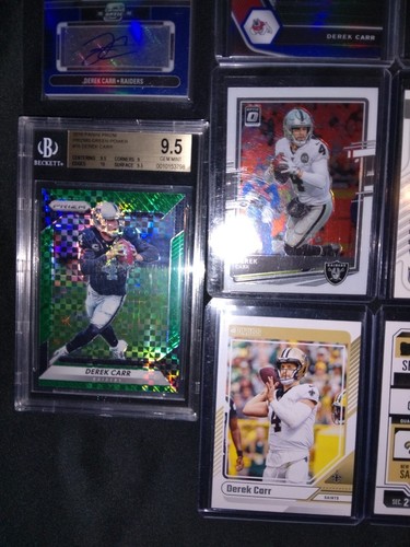 Derek Carr (13 Football Cards) - Picture 6 of 14