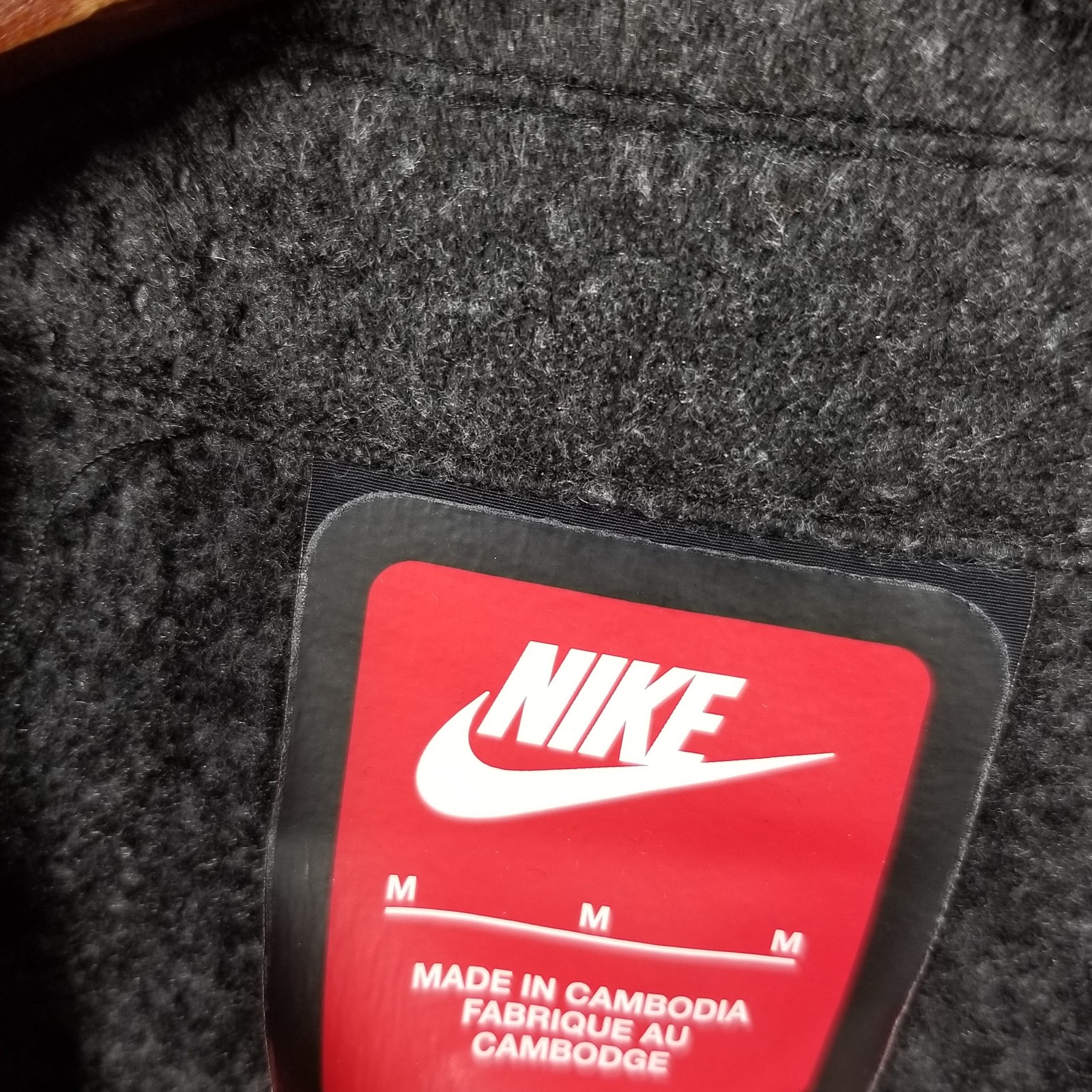 SACAI X NIKE Giacca Nike uomo media misto lana full zip tasca campione Swoosh FZ0692 FA24