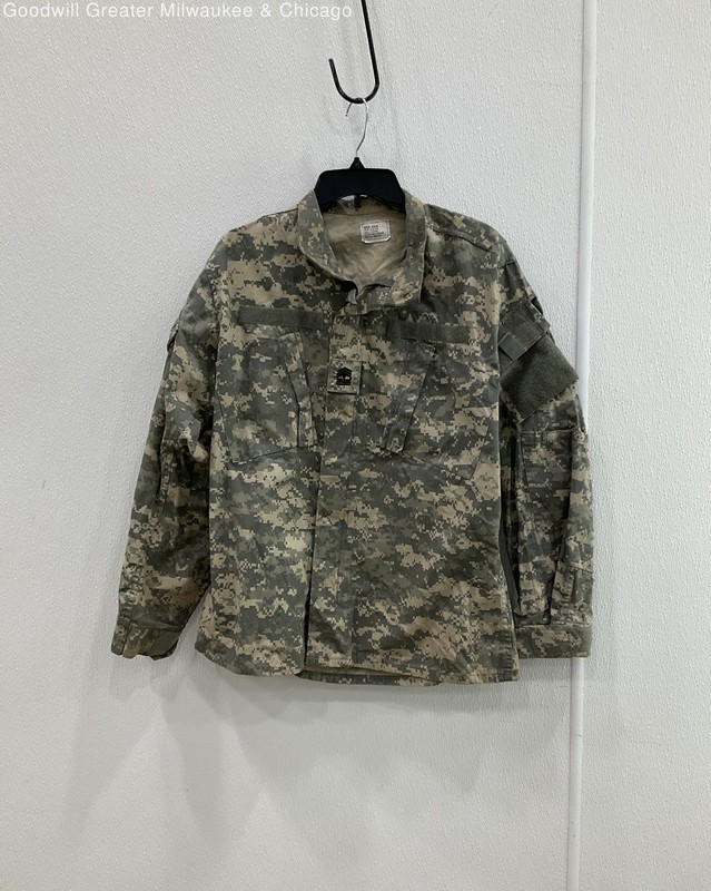US Army ACU Digital Camo BDU Jacket Size Medium Regular