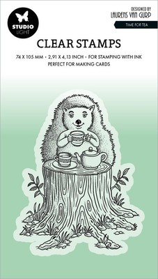 Studio Light Clear Stamps By Laurens Van Gurp-Nr. 533, Time For Tea STAMP533
