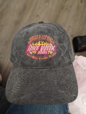 Vtg 2004 Daytona Bike Week Hat Cap Strapback Grey