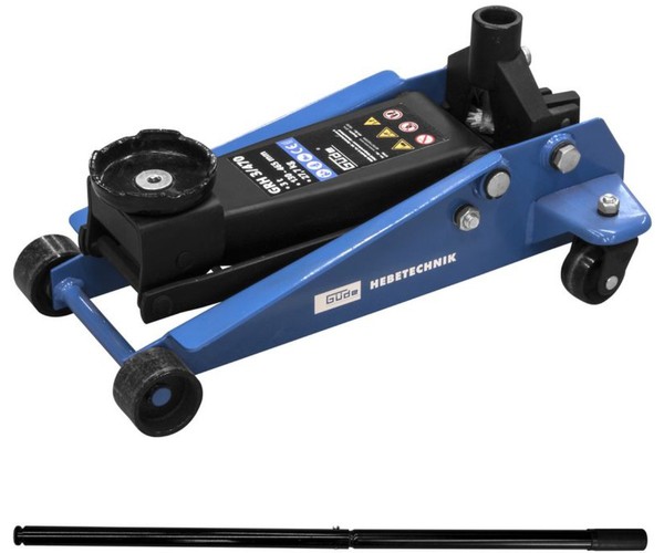 Güde Autoheber Wagenheber Rangierwagenheber 3000Kg Hydraulisch Mit Gummiauflage-image